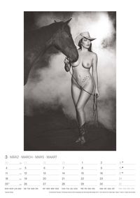 Naked 2024 - Wand-Kalender - 29,7x42 - Erotik-Kalender - Frauen