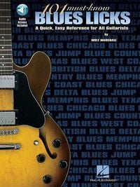 Produktbild: 101 Must-Know Blues Licks