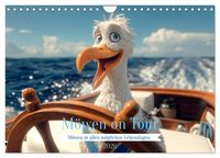 Produktbild: M&ouml;wen on Tour (Wandkalender 2026 DIN A4 quer), CALVENDO Monatskalender