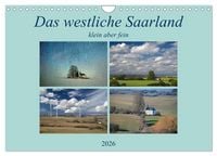 Produktbild: Das westliche Saarland klein aber fein (Wandkalender 2026 DIN A4 quer), CALVENDO Monatskalender