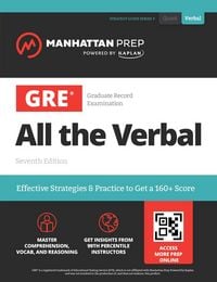 Produktbild: GRE All the Verbal