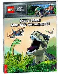 Bild vom Artikel LEGO® Jurassic World™ – Mein Maxi Mal- und Rätselblock vom Autor 
