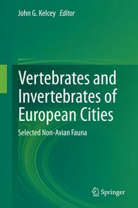 Produktbild: Vertebrates and Invertebrates of European Cities:Selected Non-Avian Fauna