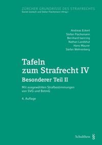 Produktbild: Tafeln zum Strafrecht IV