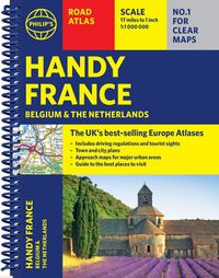 Produktbild: Philip's Handy Road Atlas France, Belgium and The Netherlands