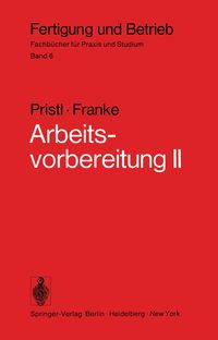 Produktbild: Arbeitsvorbereitung II