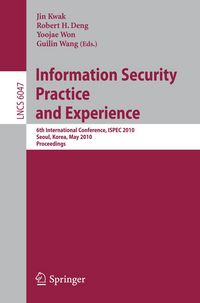 Produktbild: Information Security, Practice and Experience