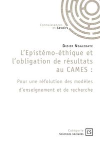 Produktbild: L epistemo ethique et l