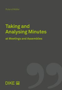 Produktbild: Taking and Evaluating Minutes at Meetings and Assemblies