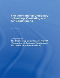 Produktbild: International Dictionary of Heating, Ventilating and Air Conditioning