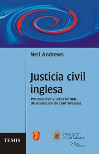 Produktbild: Justicia civil inglesa