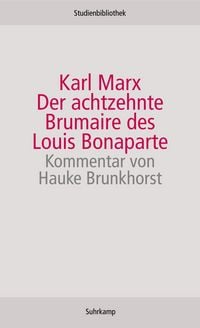 Produktbild: Der achtzehnte Brumaire des Louis Bonaparte