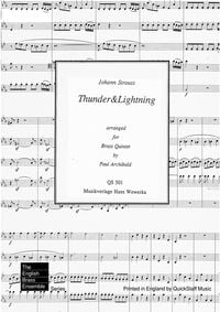 Bild vom Artikel Thunder & Lightning vom Autor Johann Strauss