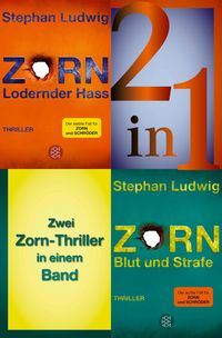 Produktbild: Lodernder Hass / Blut und Strafe - Zwei Zorn-Thriller in einem Band