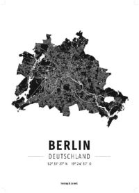 Berlin, Designposter, Hochglanz-Fotopapier Freytag-Berndt und Artaria KG