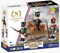 Produktbild: COBI Napoleonic Wars 20098 - Napoleonic Era Soldiers, Figurenset, 45+3+1 Klemmbausteine