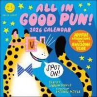 Produktbild: Hello!lucky All in Good Pun 2026 Wall Calendar