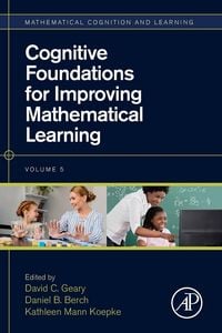 Produktbild: Cognitive Foundations for Improving Mathematical Learning