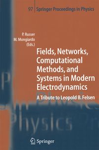 Produktbild: Fields, Networks, Computational Methods, and Systems in Modern Electrodynamics