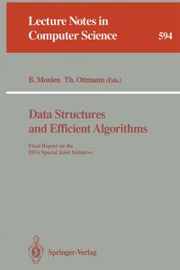 Produktbild: Data Structures and Efficient Algorithms