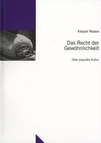 Produktbild: Das Recht der Gew&ouml;hnlichkeit