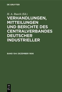 Produktbild: Dezember 1906