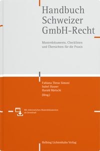 Produktbild: Handbuch Schweizer GmbH-Recht