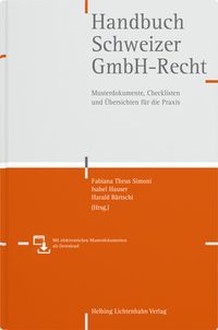 Produktbild: Handbuch Schweizer GmbH-Recht