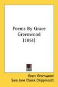 Produktbild: Poems by Grace Greenwood (1851)