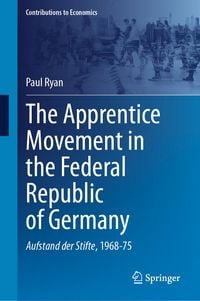 Produktbild: The Apprentice Movement in the Federal Republic of Germany