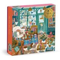 Produktbild: Bookshop Afternoon 500 Piece Foil Puzzle