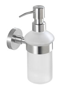 Produktbild: Seifenspender Mod. Bosio Edelstahl matt, Fassungsverm&ouml;gen ca. 200 ml