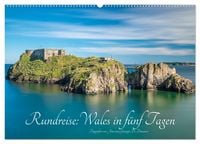 Produktbild: Rundreise: Wales in f&uuml;nf Tagen (Wandkalender 2026 DIN A2 quer), CALVENDO Monatskalender