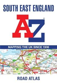 Produktbild: South East England A-Z Road Atlas