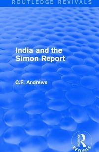 Produktbild: Andrews, C: : India and the Simon Report (1930)