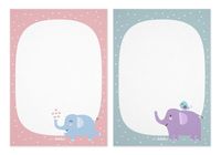 Bild vom Artikel Notizblock-Set Elefanten (für Kinder) vom Autor 