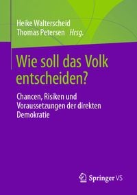 Produktbild: Wie soll das Volk entscheiden?