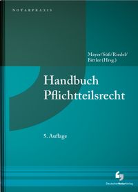 Produktbild: Handbuch Pflichtteilsrecht