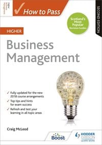 Produktbild: How to Pass Higher Business Management, Second Edition