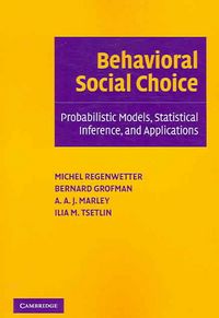 Produktbild: Behavioral Social Choice