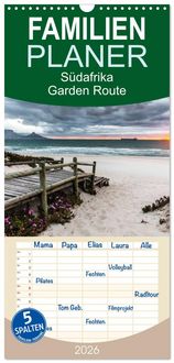 Produktbild: Familienplaner 2026 - S&uuml;dafrika - Garden Route mit 5 Spalten (Wandkalender, 21 x 45 cm) CALVENDO