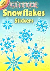 Produktbild: Stickers-Glitter Snowflakes St