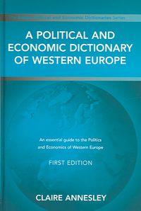 Produktbild: A Political and Economic Dictionary of Western Europe