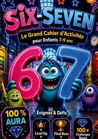 Produktbild: 67 Six-Seven: Le Grand Cahier d'Activit&eacute;s 100% Aura pour Enfants 7-9 Ans