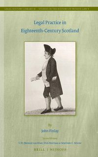 Produktbild: Legal Practice in Eighteenth-Century Scotland