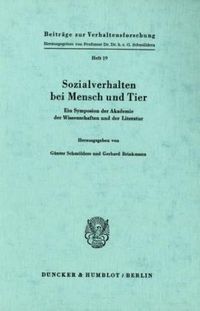 Produktbild: Sozialverhalten bei Mensch und Tier