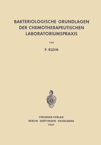 Produktbild: Bakteriologische Grundlagen der Chemotherapeutischen Laboratoriumspraxis