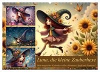 Produktbild: Luna, die kleine Zauberhexe (Wandkalender 2026 DIN A2 quer), CALVENDO Monatskalender