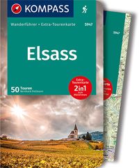 Bild vom Artikel KOMPASS Wanderführer Elsass, 50 Touren vom Autor Bernhard Pollmann