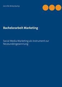 Produktbild: Bachelorarbeit Marketing